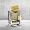 La bottiglia di profumo di pietra del metallo di forma Zamac ricopre Logo Luxury Creative su ordinazione