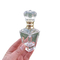 Bottiglia operata di lusso 55ml di vetro del profumo di progettazione della dogana con lo spruzzatore del cappuccio della pompa