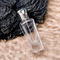 Bottiglia di profumo a baionetta da 50 ml 15, fondo spesso, a forma di diamante, fondo quadrato piccolo, copertura esterna intagliata, sottobotte per cosmetici