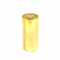 Il cilindro lungo dell'oro in lega di zinco classico modella il tappo di bottiglia del profumo di Zamac del metallo