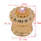 Progettazione magnetica in lega di zinco di brevetto del cappuccio del profumo del diamante per le bottiglie di profumo vuote