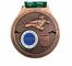 Gli sport antichi delicatamente smaltano le monete del premio muoiono medaglie fuse