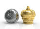 Corona del tappo di bottiglia del profumo di progettazione di colore dell'oro la nuova modella il materiale di Zamak