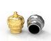 Corona del tappo di bottiglia del profumo di progettazione di colore dell'oro la nuova modella il materiale di Zamak