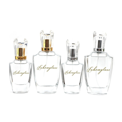 Bottiglia di profumo di vetro trasparente d'imballaggio della bottiglia dei cosmetici della bottiglia 30ML50ml di Wholesale Popular Spray del produttore sotto