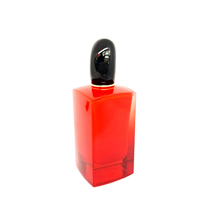 la sotto bottiglia di infatuazione 100ml del profumo del vetro da bottiglia dello spruzzo rosso squisito della bottiglia profuma la bottiglia vuota d'imballaggio
