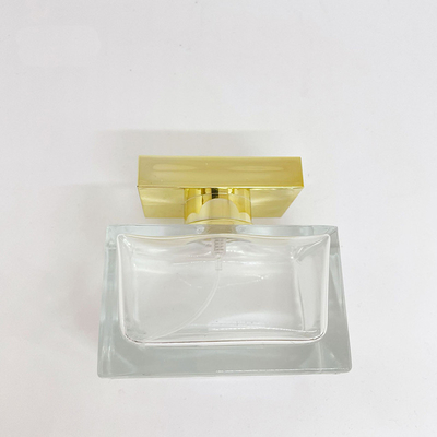 Bottiglia di profumo creativa 100ml con l'imballaggio del cosmetico della baionetta della bottiglia del vetro da bottiglia dello spruzzo del cappuccio di Zamak