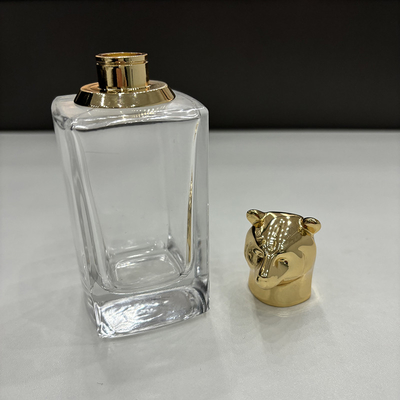 Elegante cappuccio per profumi Zamak con finitura speculare