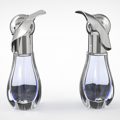 Logo personalizzato Zamac Cappuccio per profumi per imballaggi per profumi personalizzati