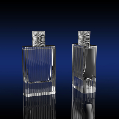 Soluzione di imballaggio OPP Blister Bag Plate Cartone Box Zamak Caps Perfume