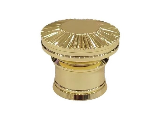 Cappucci per bottiglie di profumo a vite d'oro d'argento di moda