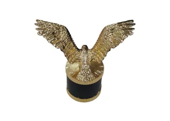 Cappucci di bottiglie di profumo Zamak di lusso a forma di aquila per tappi di bottiglie di profumo