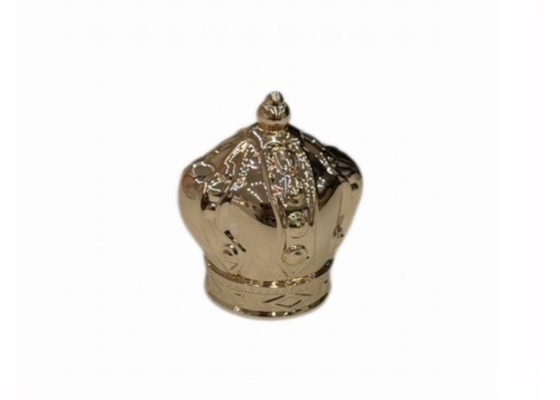 Corona d'oro Disegno irregolare Capo bottiglie di profumo Cappotti di vetro Copri bottiglie di profumo