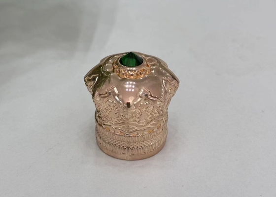 Zinc alloy verde diamante Zamak cappucci profumo cappuccio profumo con logo personalizzato