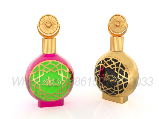 Cappucci per profumi Zamak personalizzabili Finitura oro / argento per bottiglie di profumi di lusso