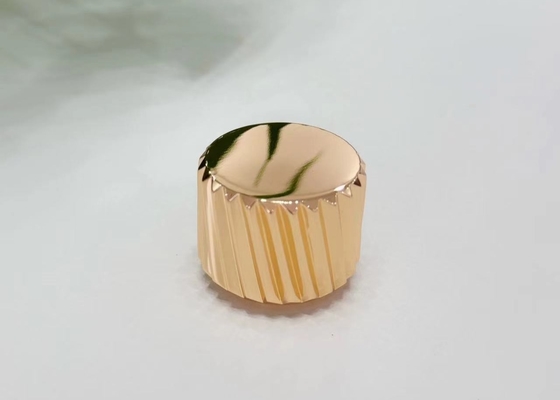 Zamak Superficie irregolare perfume tappi per bottiglie Copri per imballaggi ecologici
