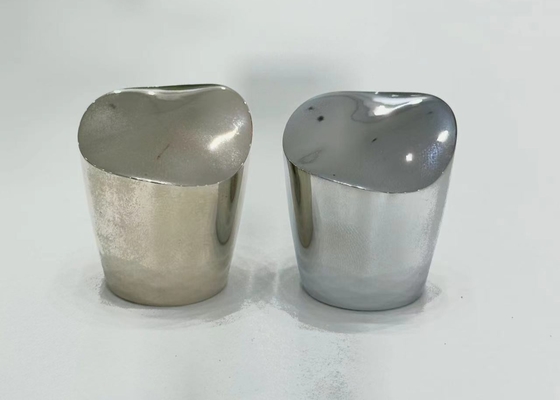 Superficie lucida di zinco-legatura Cappucci di bottiglia per profumi Chiusure colore personalizzato