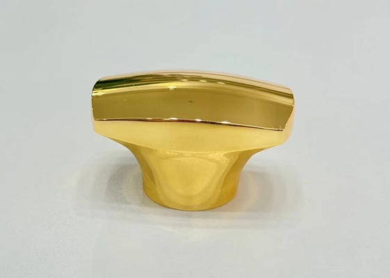 Cappuccio per profumi in metallo d'oro ecologico per design e marchio personalizzabili
