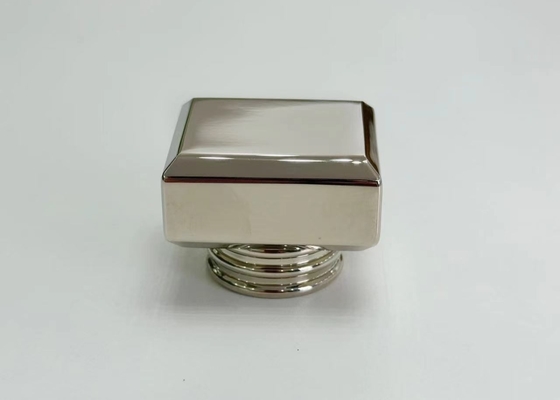 Luxury Silver Zamak Caps Perfume Zinc Alloy Perfume Bottle Cover