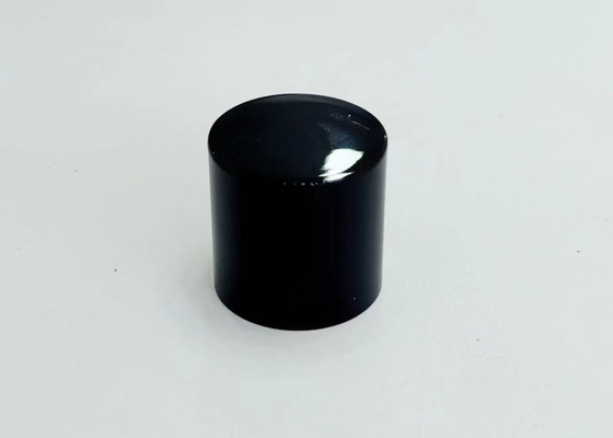 Cappuccio per profumi di zinco nero lucido di alta qualità per la presentazione di profumi personalizzati