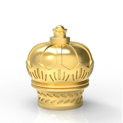 Customzied Elegante Oro Zamak Cap metallo profumo Zinc Alloy profumo bottiglie tappi