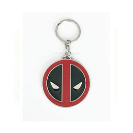 Piccoli eroi ecologici Deadpool di meraviglia dei portachiavi a anello del metallo 3d per i regali dei bambini