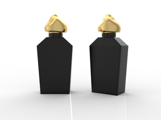 Set di profumi dal nuovo design in zinco con tappi per profumo in Zamak personalizzati di fascia alta