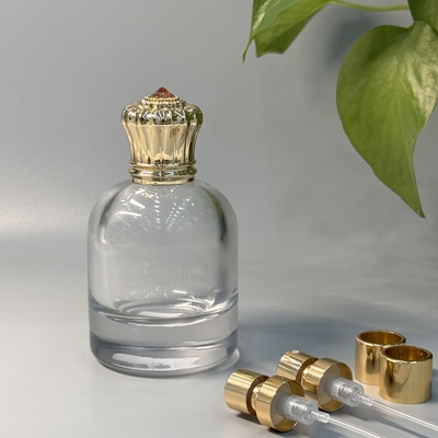 Cappucci per profumi Zamak in colore oro per imballaggi profumi durevoli ed eleganti