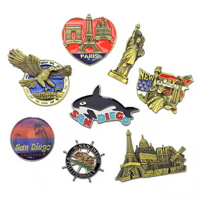 Souvenir Gift Cool Frigo Adesivi Edificio di riferimento locale