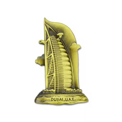 Magneti per frigoriferi 3D, adesivi personalizzati per frigoriferi, perfetti per souvenir o regali da viaggio.