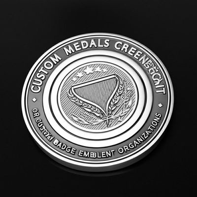 Custom Medals and Badges with 2mm Thickness, 7-10 Business Days Production, and Letterpress Printing for Non-Profit Organizations