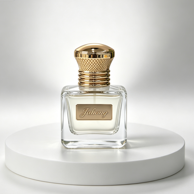 Lussureggiante texture Zamac Perfume Bottle Cap Gold Plated Custom Logo Metal Perfume Cap