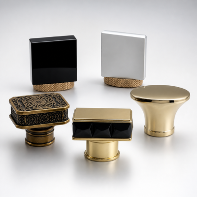 Luxury Square Zamac Perfume Cap Gold Black Silver Hollow Carved Faceted Metal Perfume Bottle Lid Custom Logo For Oud Fragrance
