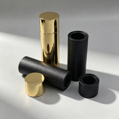 Set di profumi magnetici portatili in lega di zinco di lusso, kit atomizzatore di profumo da viaggio ricaricabile, logo personalizzato OEM all'ingrosso