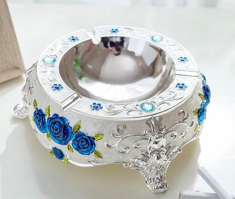 portacenere d'annata della tasca del sigaro in lega di zinco del regalo del ricordo di 4mm