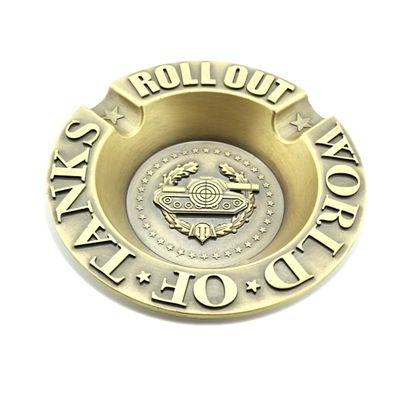 Portacenere in lega di zinco dell'oggetto d'antiquariato europeo di stile di L149.5mm