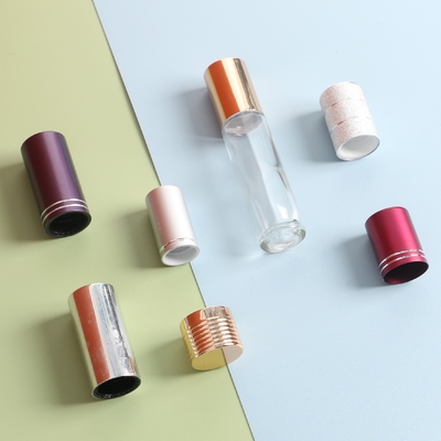 Profumo di Rose Gold Silver Pink For del cappuccio di Matte Label Screw Customized Plastic