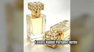 Contenitore in vetro riutilizzabile per bottiglia di profumo di lusso